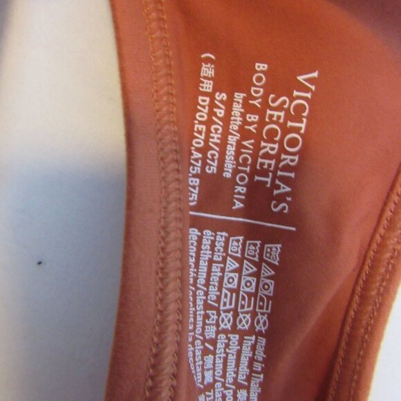Body by Victoria's Secret Bralette Burnt Orange Lace Crop Top Festival Small - Picture 5 of 5